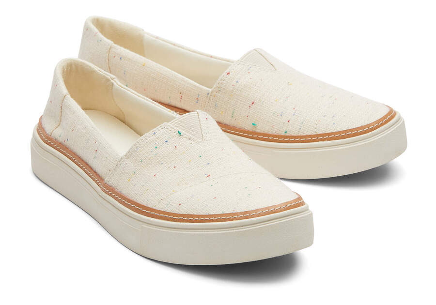 Natural Toms Parker Slip On Australia Sale | AU627-223