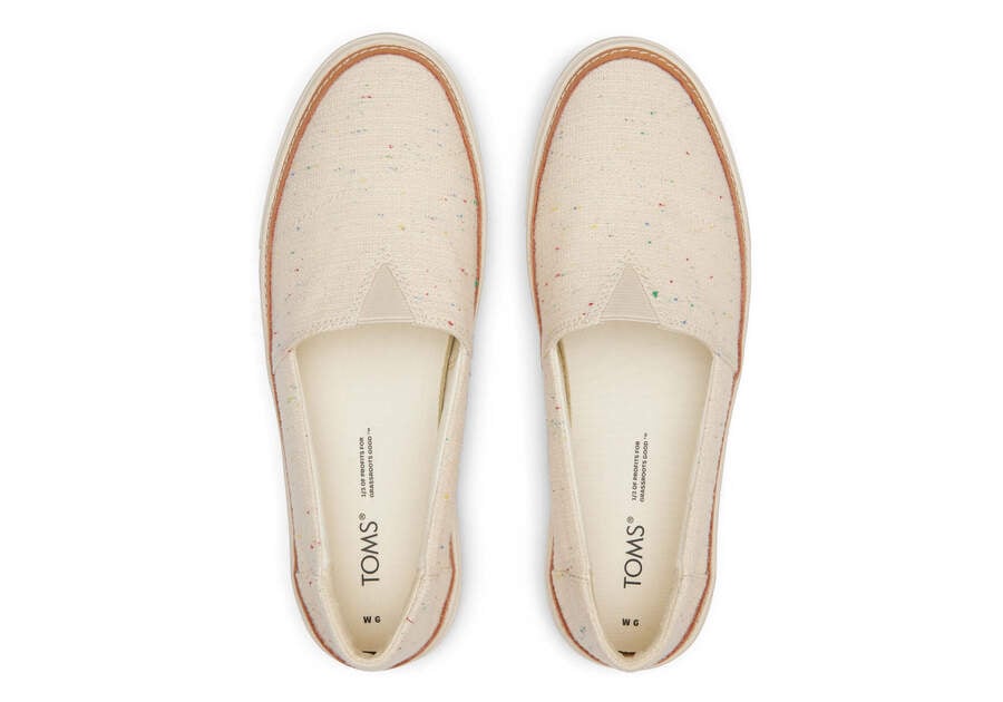 Natural Toms Parker Slip On Australia Sale | AU627-223