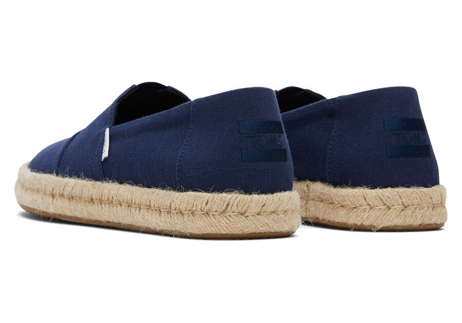 Navy Toms Alpargata Rope 2.0 Australia Sale | AU561-836