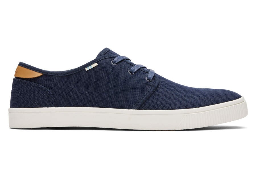 Navy Toms Carlo Sneaker Australia Sale | AU552-826