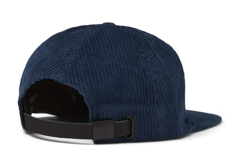 Navy Toms Corduroy Hat Australia Sale | AU325-100