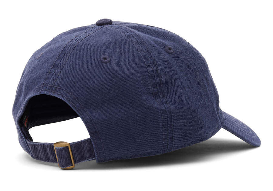 Navy Toms Logo Dad Hat Australia Sale | AU182-858