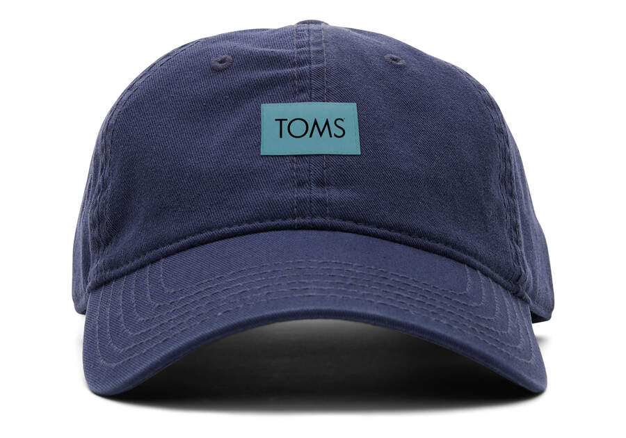 Navy Toms Logo Dad Hat Australia Sale | AU182-858