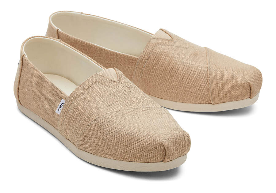 Oatmeal Toms Alpargata Woven Australia Sale | AU673-050