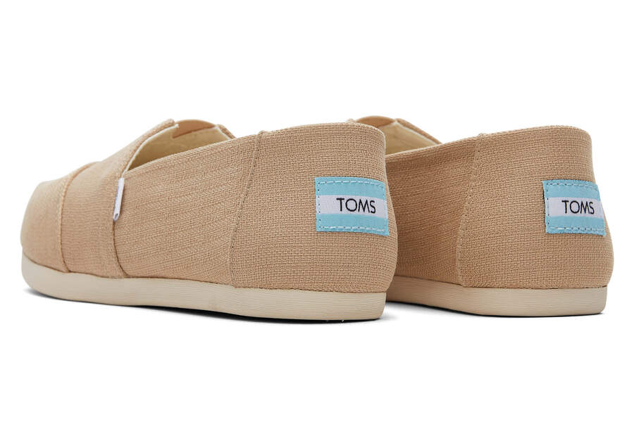 Oatmeal Toms Alpargata Woven Australia Sale | AU673-050