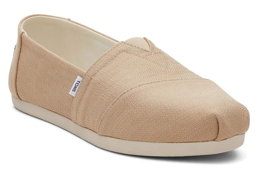 Oatmeal Toms Alpargata Woven Australia Sale | AU673-050