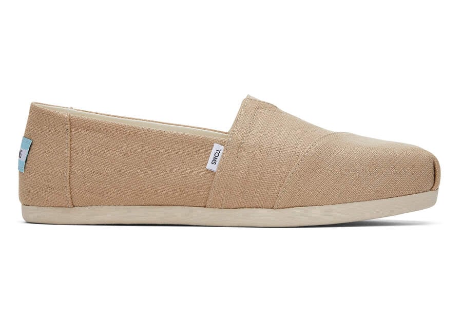 Oatmeal Toms Alpargata Woven Australia Sale | AU673-050