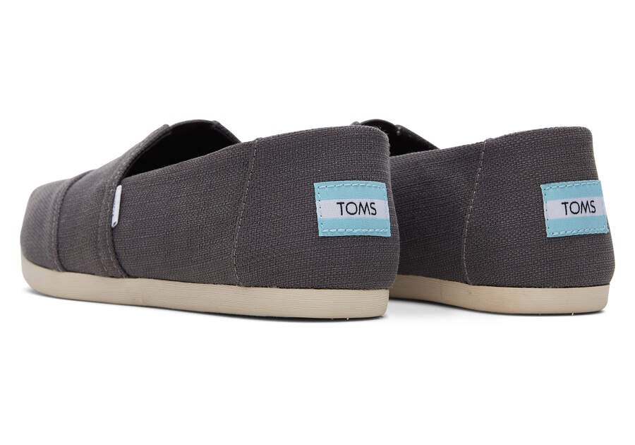 Pavement Grey Toms Alpargata Woven Australia Sale | AU205-382