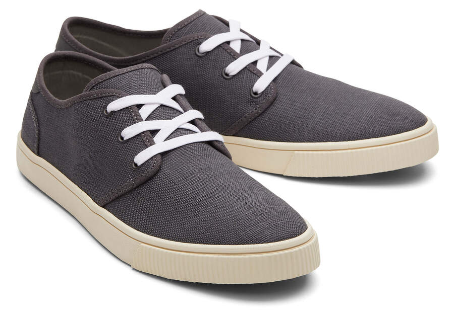 Pavement Grey Toms Carlo Sneaker Australia Sale | AU625-219