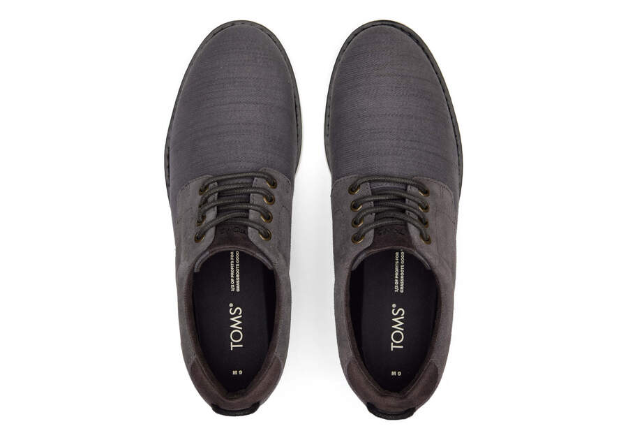 Pavement Grey Toms Navi Dress Shoe Australia Sale | AU436-307