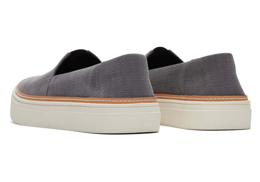 Pavement Grey Toms Parker Slip On Australia Sale | AU337-365