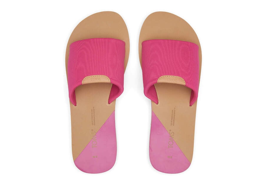 Pink Repreve Jersey Toms Carly Sandal Australia Sale | AU844-425