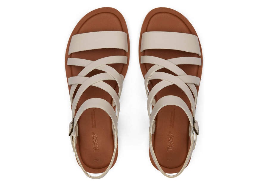 Putty Leather Toms Sephina Sandal Australia Sale | AU588-848