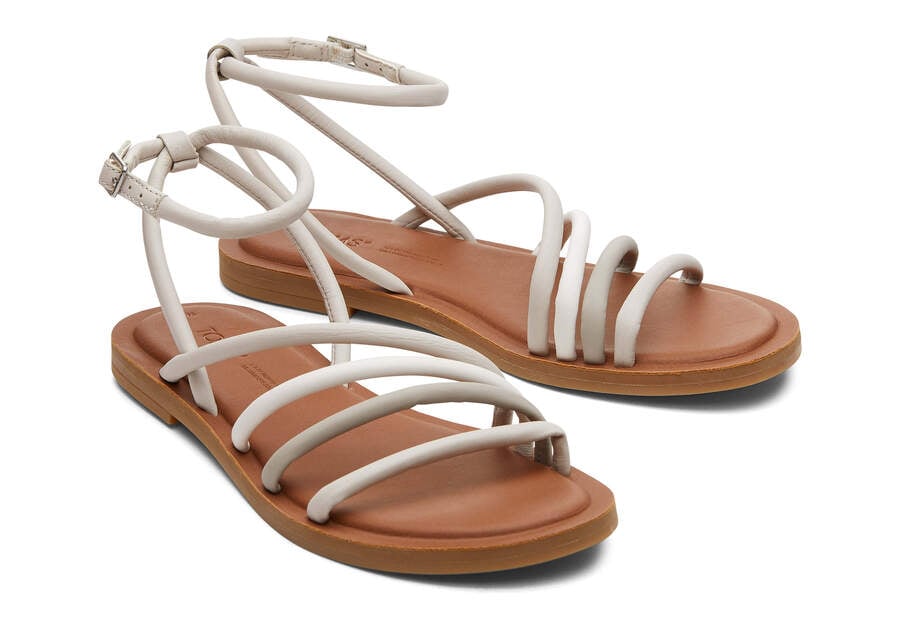 Putty Multi Leather Toms Willa Sandal Australia Sale | AU019-945