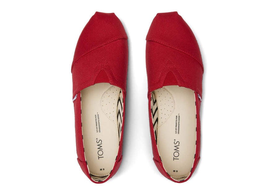 Red Toms Alpargata Recycled Cotton Canvas Australia Sale | AU348-561