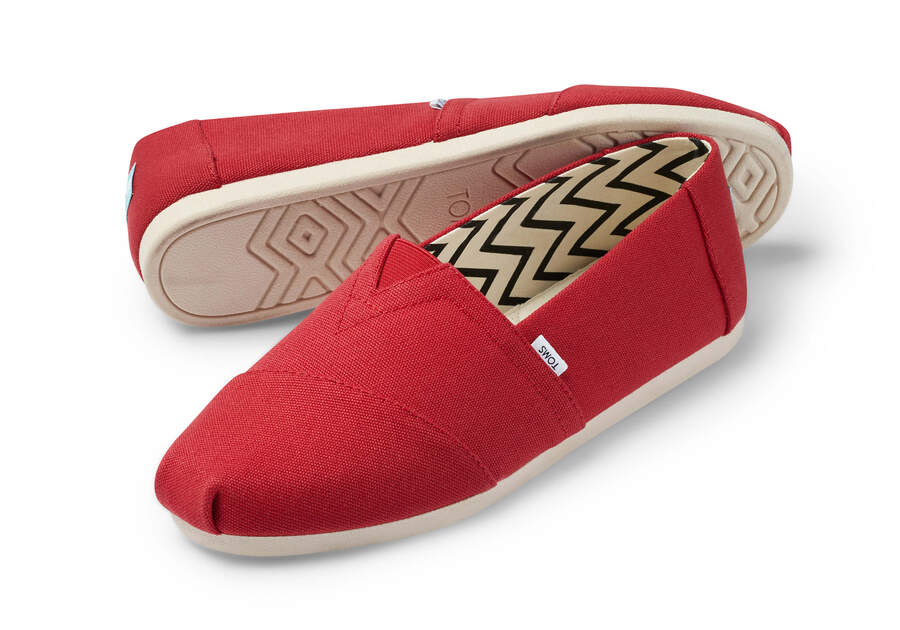 Red Toms Alpargata Recycled Cotton Canvas Australia Sale | AU348-561