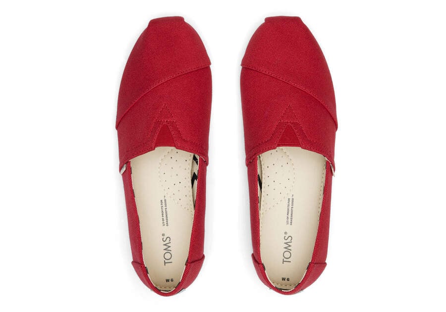 Red Toms Alpargata Recycled Cotton Canvas Australia Sale | AU482-186