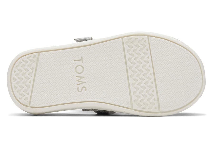 Silver Iridescent Toms Tiny Mary Jane Australia Sale | AU744-797