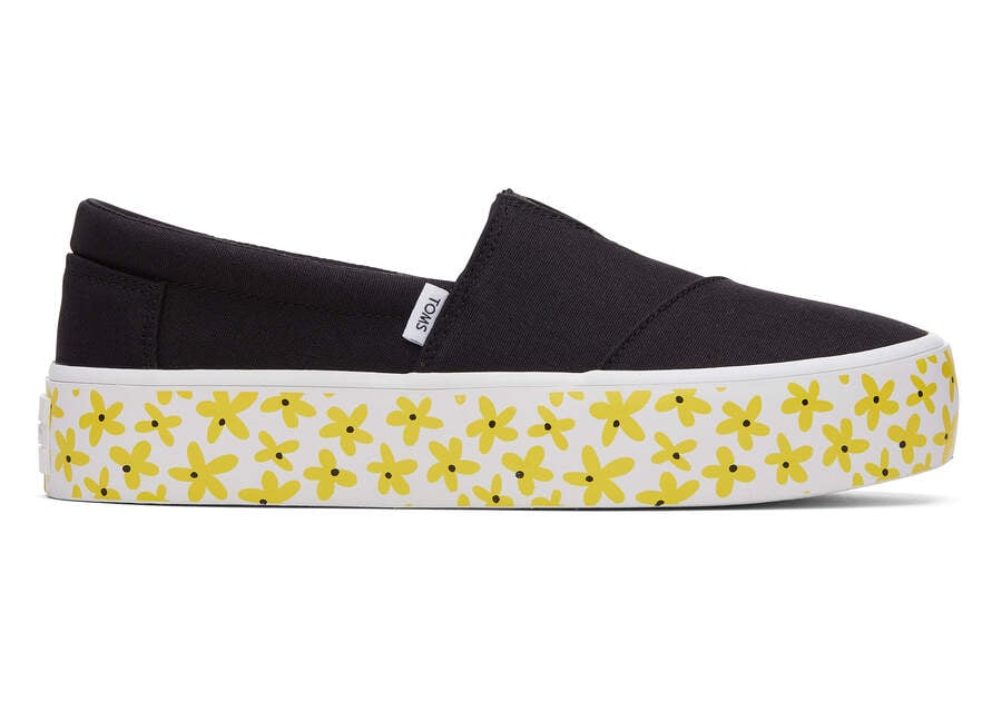 Sun Daisies Toms Fenix Platform Australia Sale | AU784-115