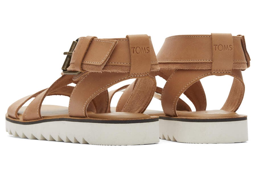 Warm Beige Toms Sidney Tread Sandal Australia Sale | AU565-736