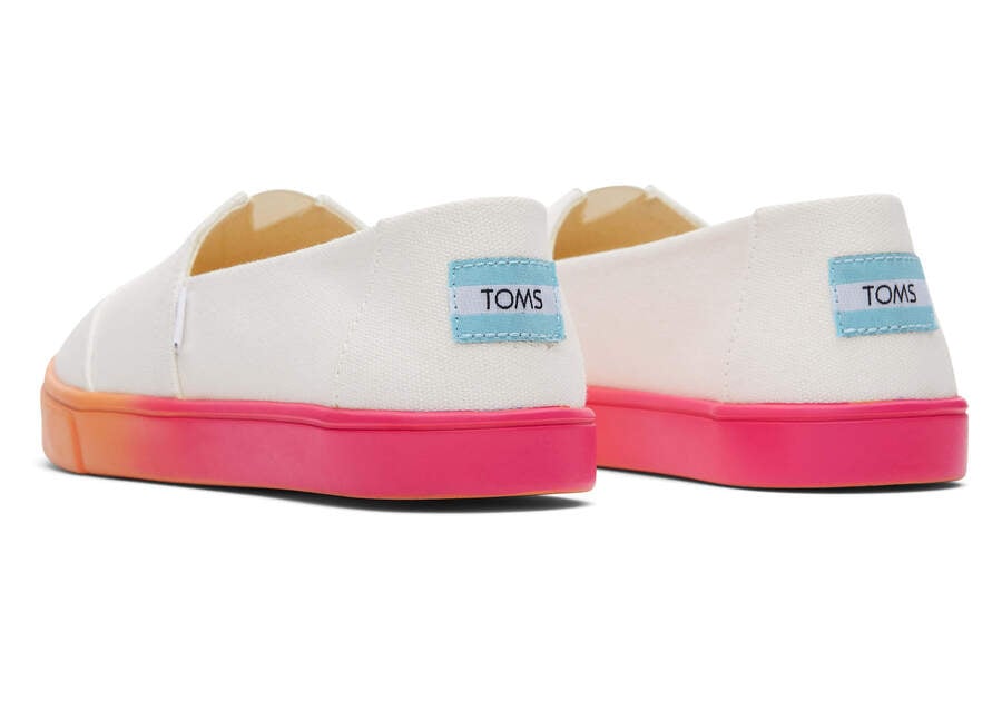 White Canvas Toms Alpargata Cupsole Slip On Australia Sale | AU249-217