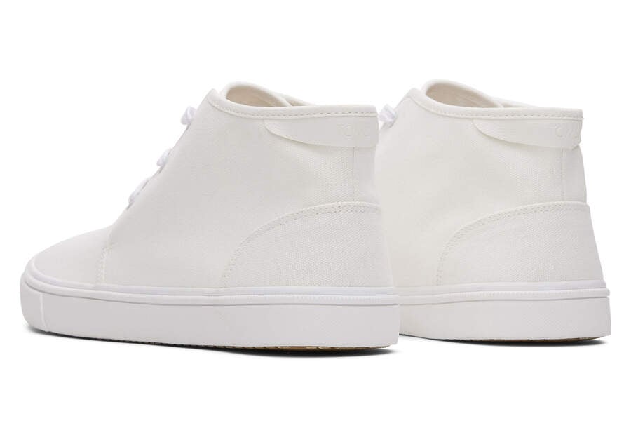 White Toms Carlo Mid Sneaker Australia Sale | AU633-852