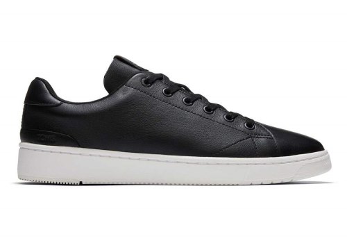 Black Leather Toms TRVL LITE Sneaker Australia Sale | AU004-926