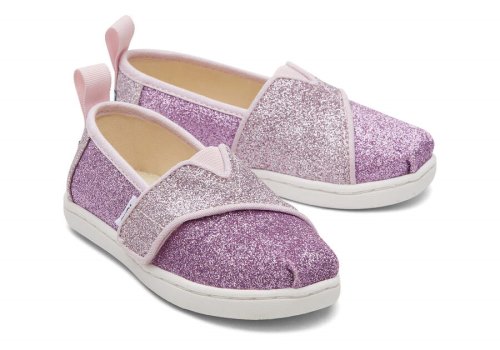 Glimmer Lilac Toms Tiny Alpargata Colorblock Iridescent Glimmer Australia Sale | AU764-179