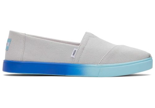 Lunar Grey Heritage Canvas Toms Alpargata Cupsole Slip On Australia Sale | AU929-022