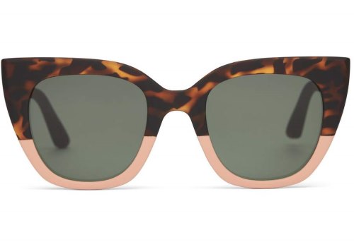 Matte Blonde Tortoise - Glass Bottle Green Toms Sydney Australia Sale | AU009-685