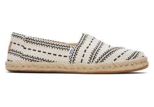 Natural Toms Alpargata Chunky Global Woven Rope Espadrille Australia Sale | AU811-495