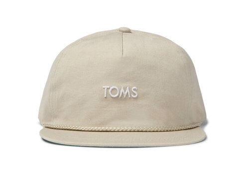 Natural Toms Cotton Canvas Hat Australia Sale | AU081-937