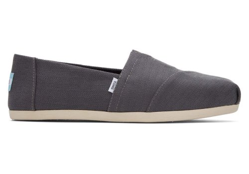 Pavement Grey Toms Alpargata Woven Australia Sale | AU205-382