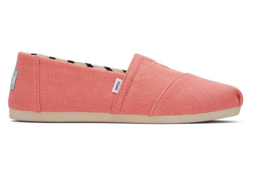 Peach Heritage Canvas Toms Alpargata Heritage Canvas Australia Sale | AU409-630