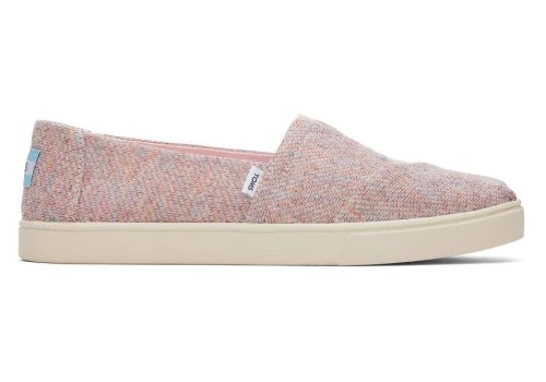 Pink Metallic Toms Alpargata Cupsole Slip On Australia Sale | AU655-965