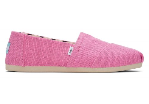 Pink Toms Alpargata Heritage Canvas Australia Sale | AU589-484