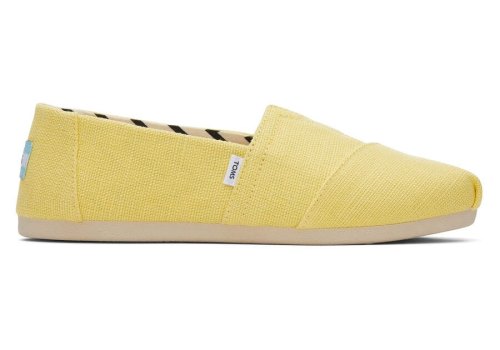 Sunny Yellow Toms Alpargata Heritage Canvas Australia Sale | AU326-117