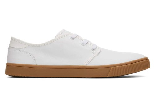 White Leather Toms Carlo Sneaker Australia Sale | AU680-095